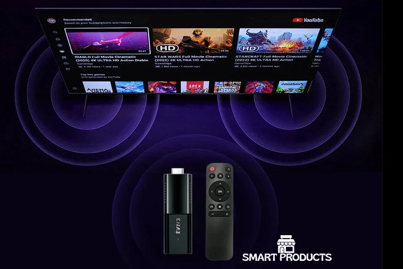 TV STICK 4K DE ALTA TECNOLOGIA
