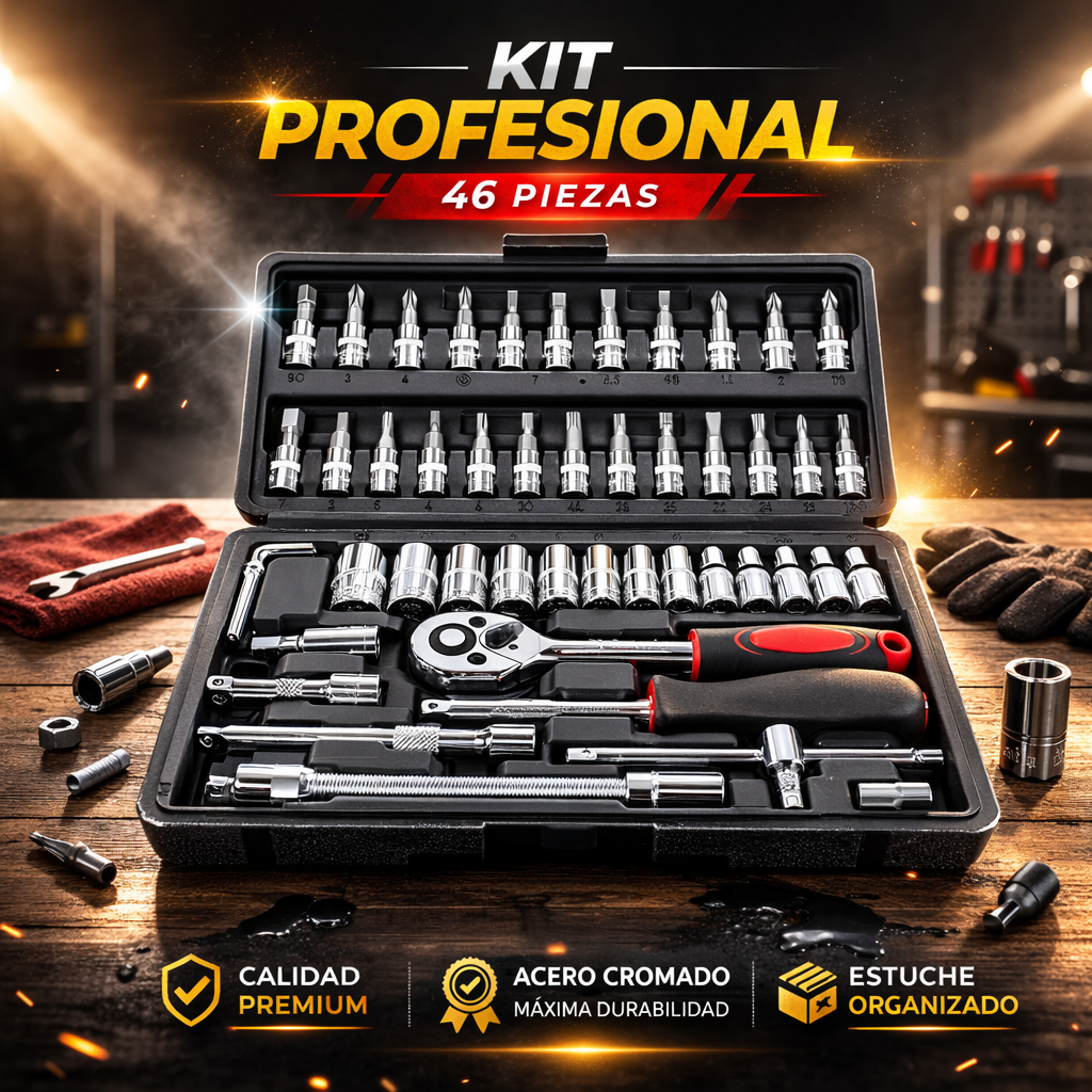 Juego de raches 46 piezas de calidad